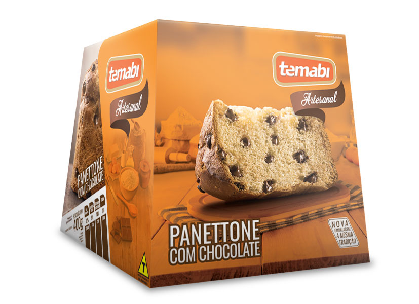 Panettone com Gotas de Chocolate 400g